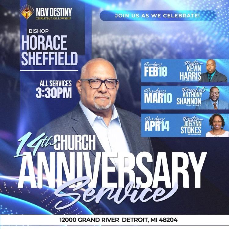 14th Church Anniversary
