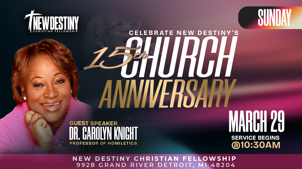15th Church Anniversary with Dr. Carolyn Knight