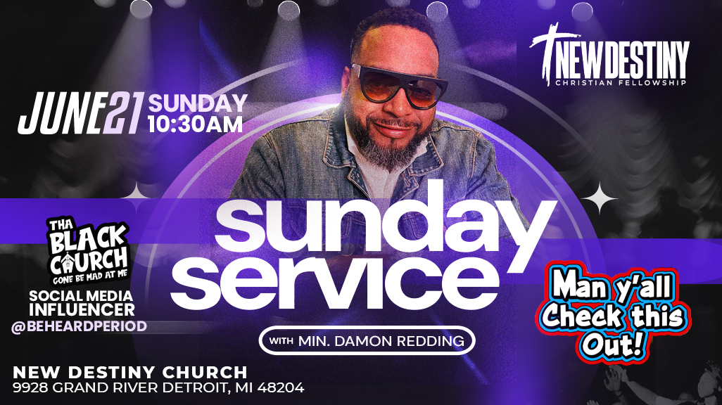 Sunday Worship w/ Min. Damon Redding